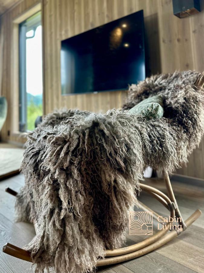 Brand New Cabin On The Sunny Side Of Gaustatoppen With A Great View Tuddal Extérieur photo