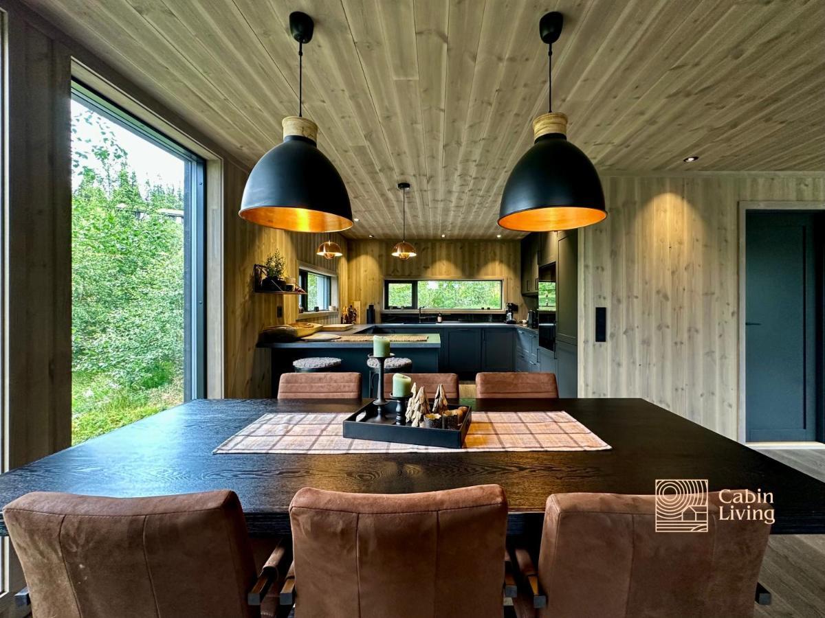 Brand New Cabin On The Sunny Side Of Gaustatoppen With A Great View Tuddal Extérieur photo