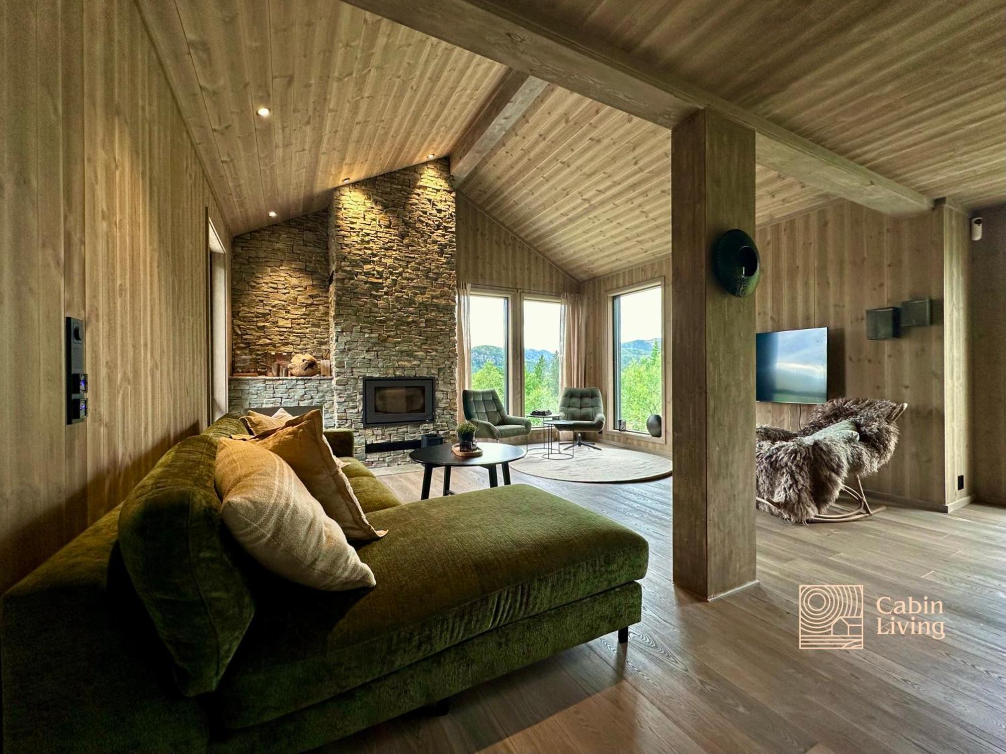 Brand New Cabin On The Sunny Side Of Gaustatoppen With A Great View Tuddal Extérieur photo