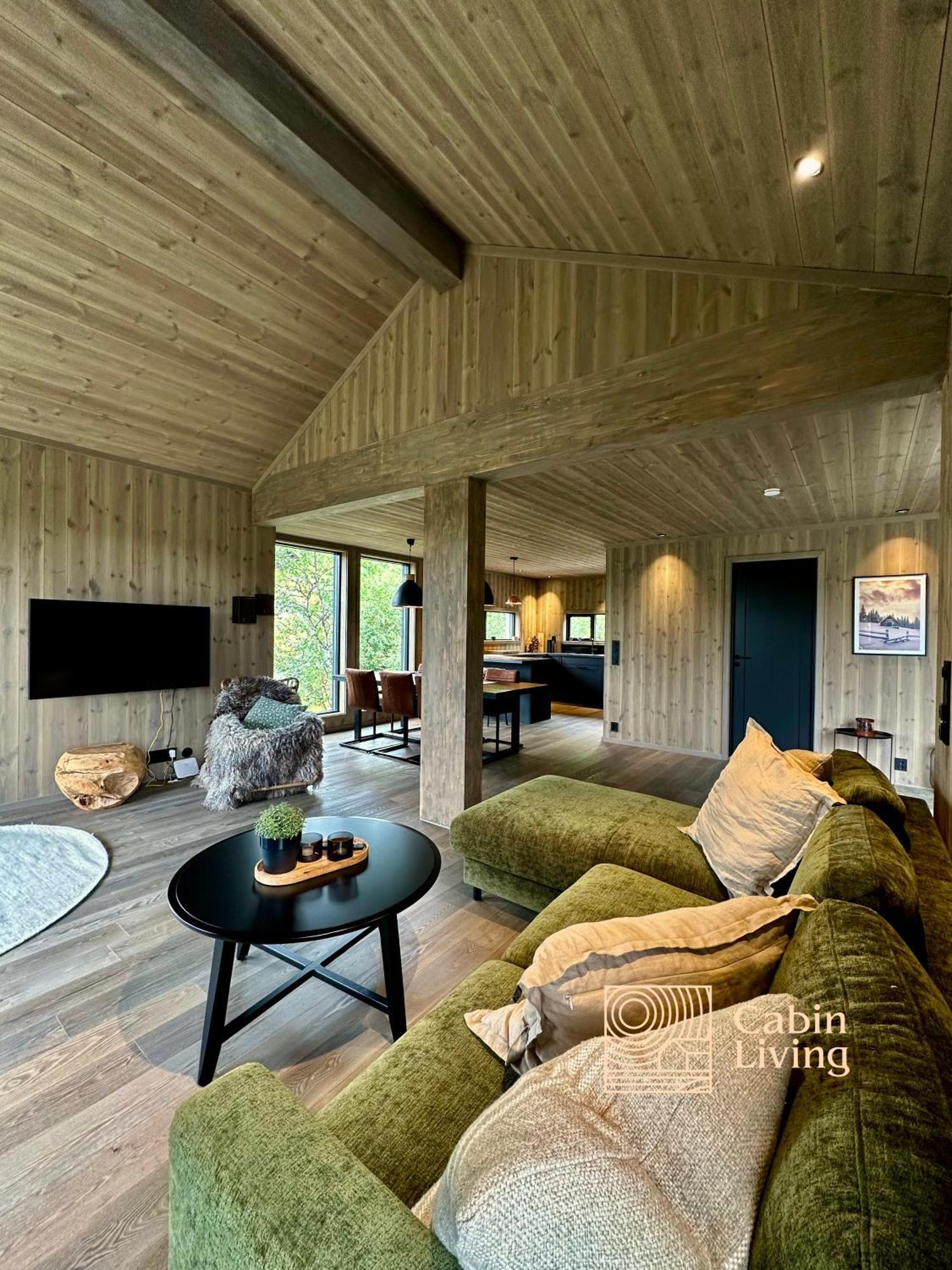 Brand New Cabin On The Sunny Side Of Gaustatoppen With A Great View Tuddal Extérieur photo