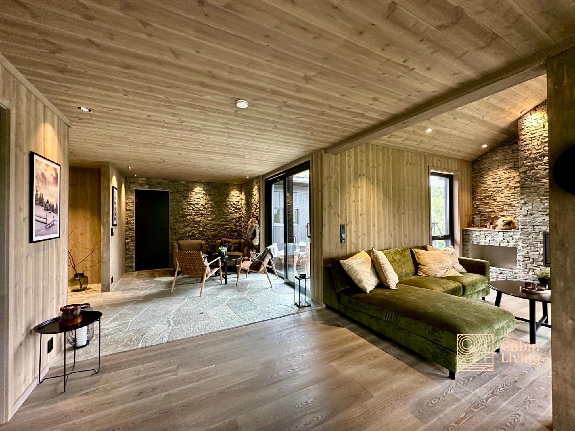 Brand New Cabin On The Sunny Side Of Gaustatoppen With A Great View Tuddal Extérieur photo
