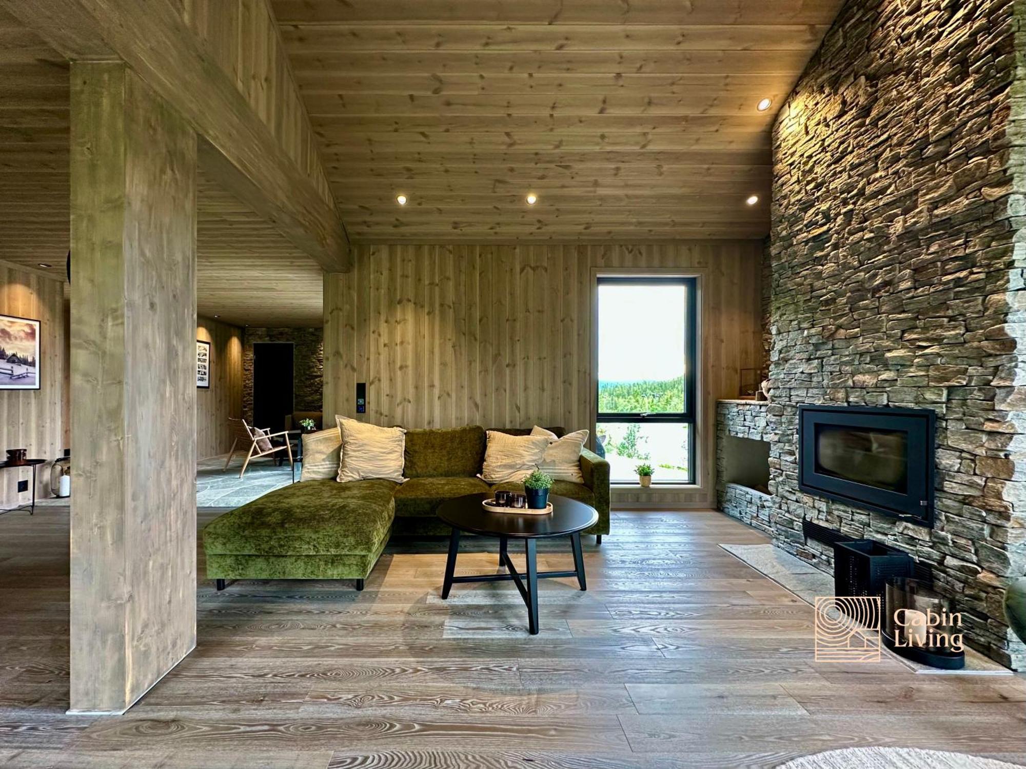 Brand New Cabin On The Sunny Side Of Gaustatoppen With A Great View Tuddal Extérieur photo