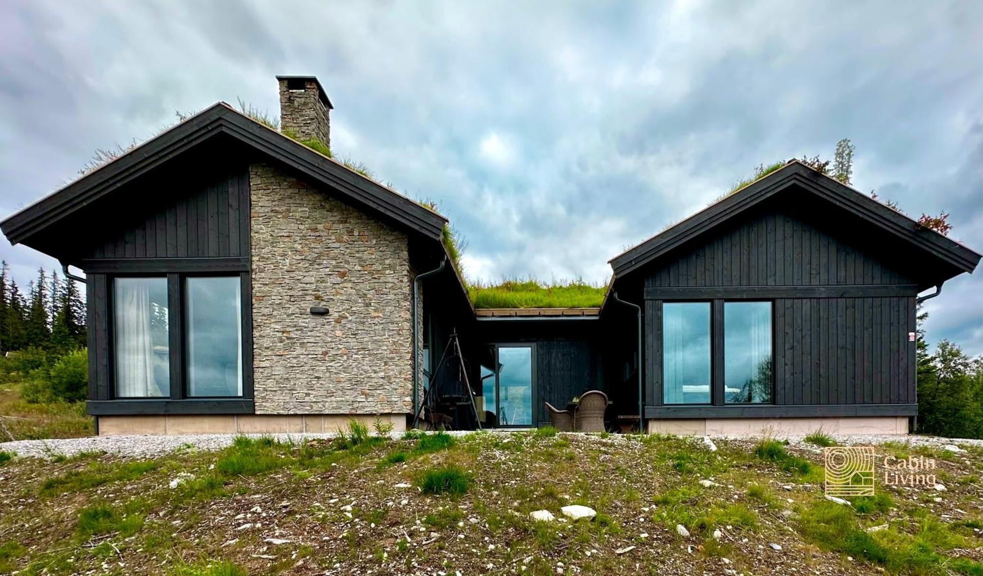 Brand New Cabin On The Sunny Side Of Gaustatoppen With A Great View Tuddal Extérieur photo