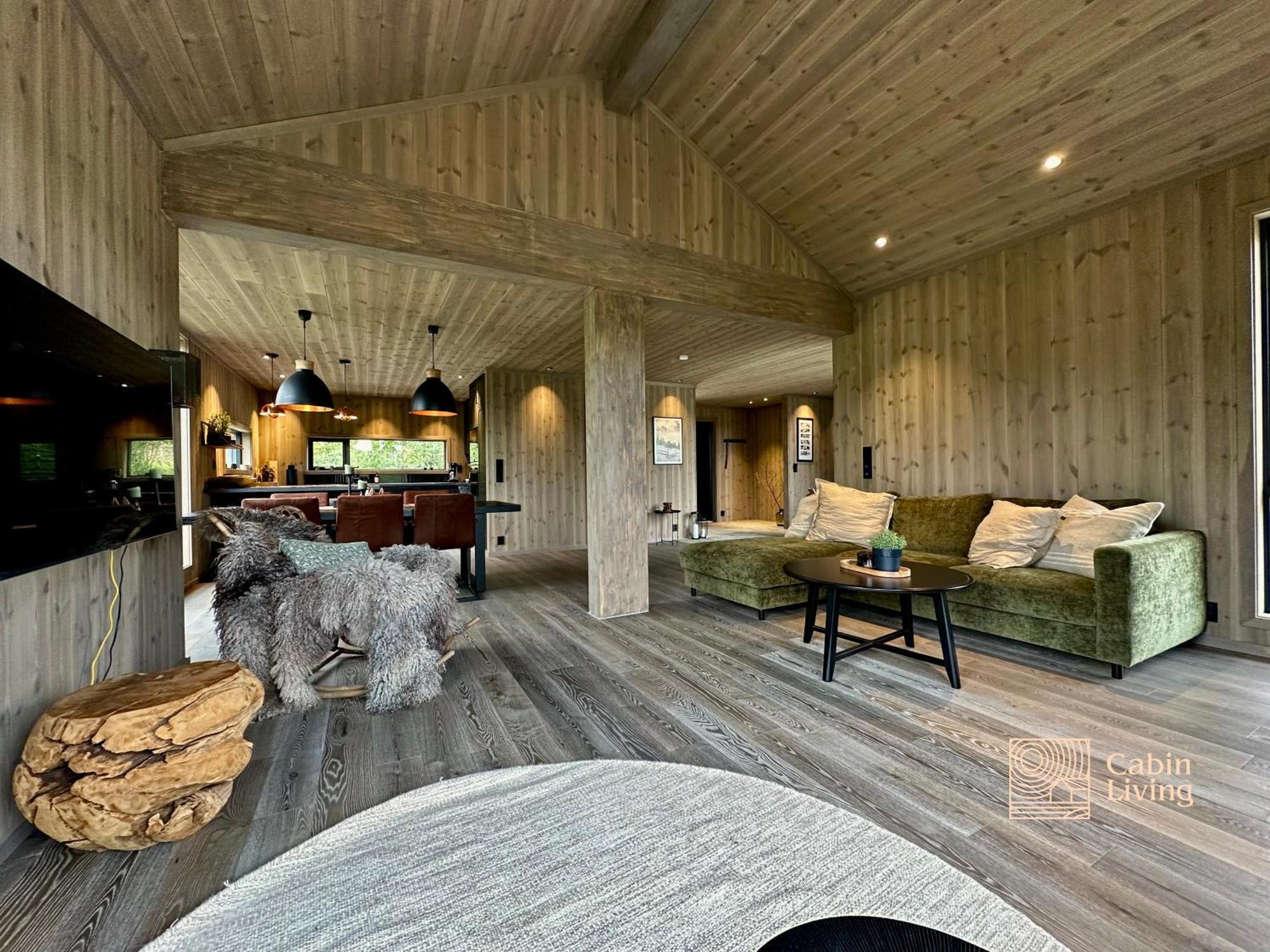 Brand New Cabin On The Sunny Side Of Gaustatoppen With A Great View Tuddal Extérieur photo