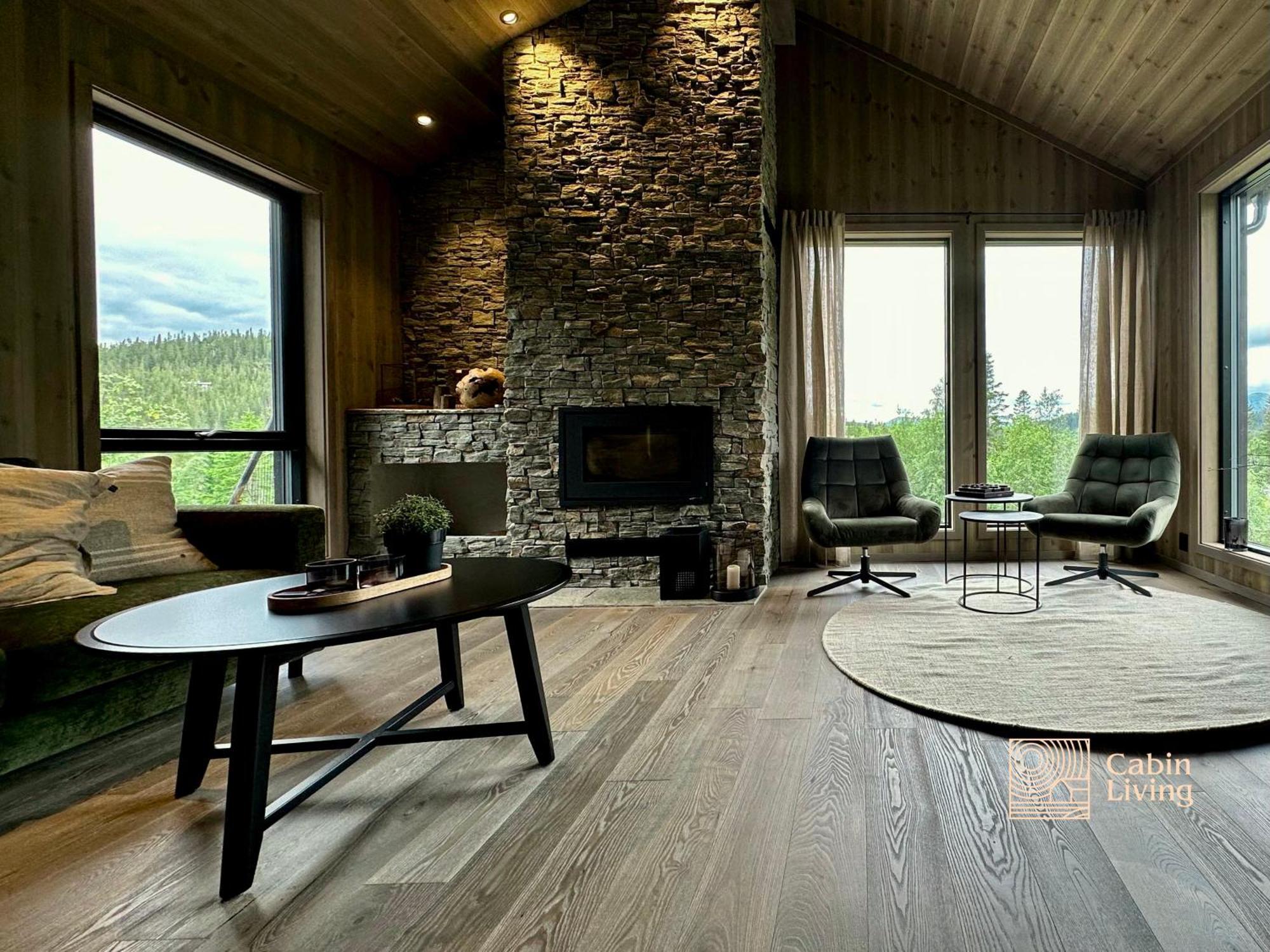 Brand New Cabin On The Sunny Side Of Gaustatoppen With A Great View Tuddal Extérieur photo