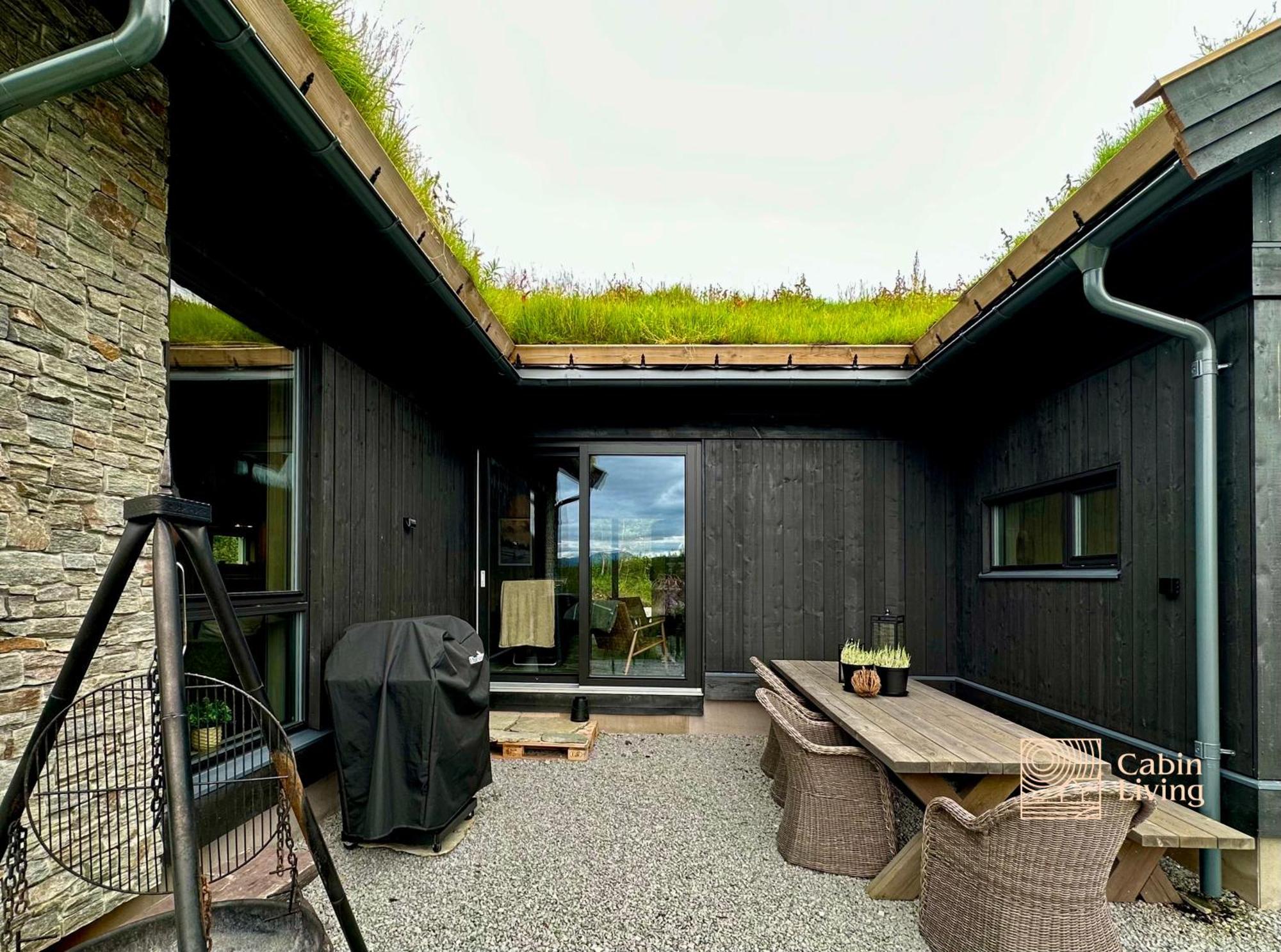 Brand New Cabin On The Sunny Side Of Gaustatoppen With A Great View Tuddal Extérieur photo